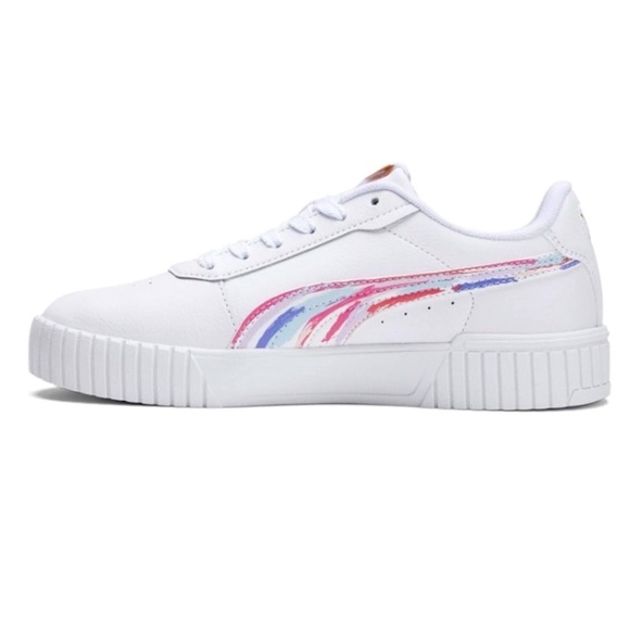 Puma Carina 2.0 Brushed Women's Court Sneaker size 10 - Picture 4 of 9